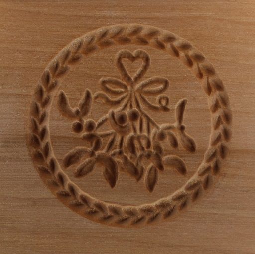 3170_7,5x7,5_Mistelzweig mit Schleife groß_Weihnachten 3170_7,5x7,5_Mistelzweig mit Schleife groß_Weihnachten