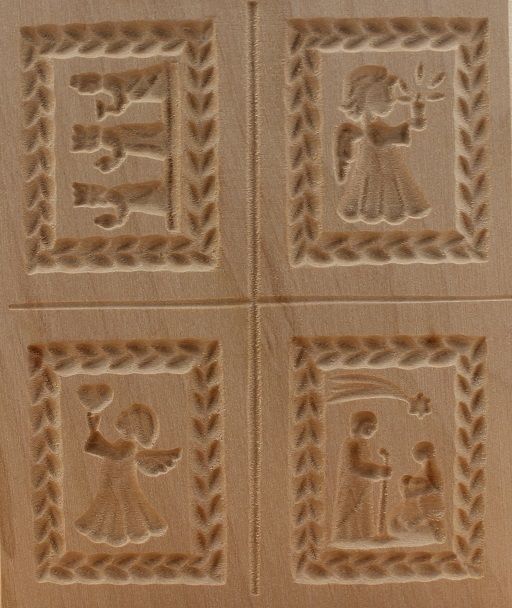 1178_7,5x9,0_4er Model Weihnacht Engel mit Herz_Weihnachten