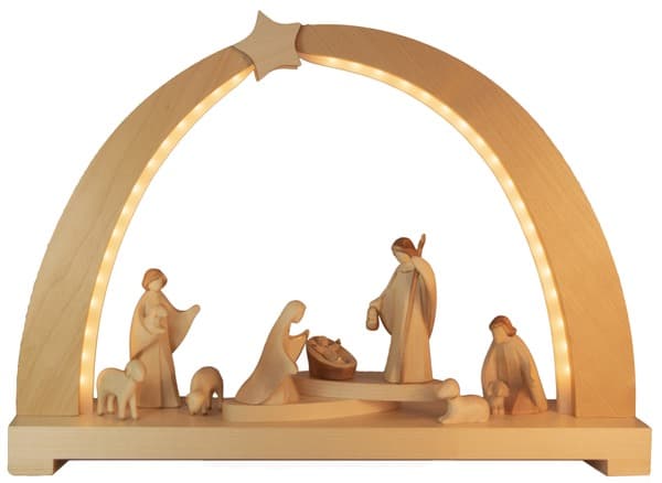 03853 bogen mit aram krippenfiguren 2xpat 03853 bogen mit aram krippenfiguren 2xpat