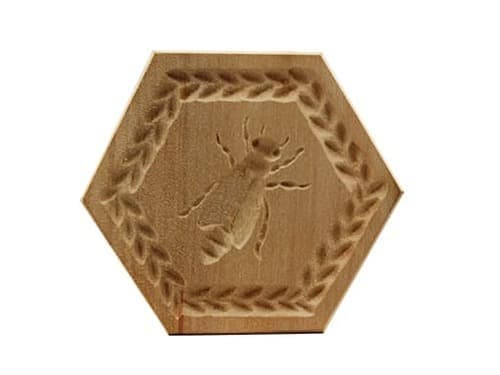 Bienenkönigin - Springerle Model aus Birnbaumholz