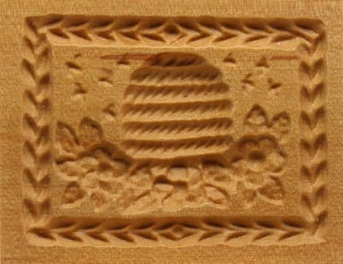 Bienenkorb - Springerle Model aus Birnbaumholz