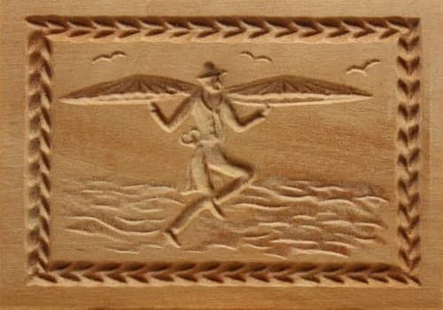 Schneider von Ulm - Springerle Model aus Birnbaumholz Schneider von Ulm - Springerle Model aus Birnbaumholz