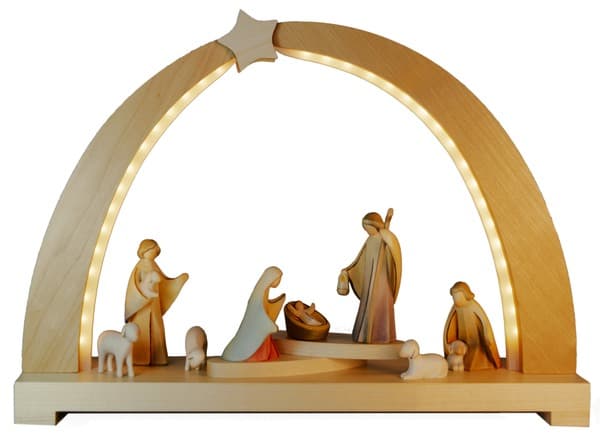 03853 bogen mit aram krippenfiguren color 03853 bogen mit aram krippenfiguren color