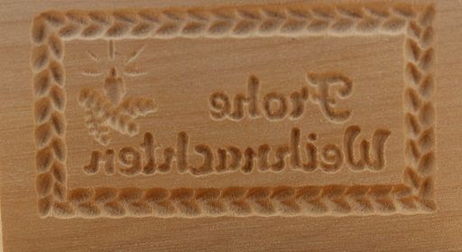 1172_3,5x5,7_Frohe Weihnachten mit Kerze klein_Weihnachten