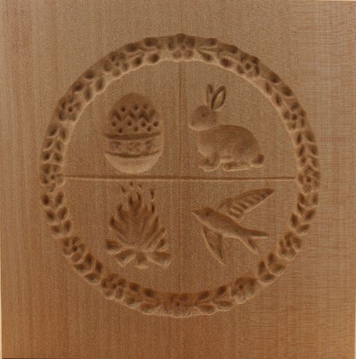 4760_10,0x10,0_Frühlingsgruß mit Blütenrand Durchmesser 8cm_Ostern 4760_10,0x10,0_Frühlingsgruß mit Blütenrand Durchmesser 8cm_Ostern