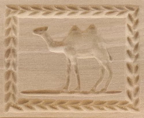 Kamel - Springerle Model aus Birnbaumholz