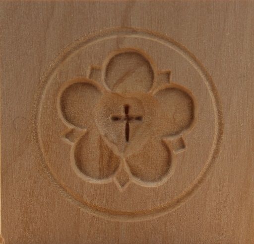 4587_5,5x5,5_Lutherrose_Religion und Glaube 4587_5,5x5,5_Lutherrose_Religion und Glaube