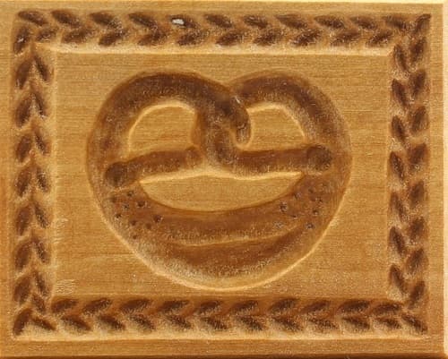 Brezel - Springerle Model aus Birnbaumholz Brezel - Springerle Model aus Birnbaumholz