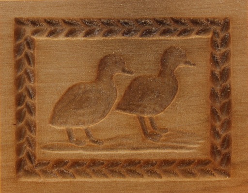 Entenküken klein - Springerle Model aus Birnbaumholz Entenküken klein - Springerle Model aus Birnbaumholz