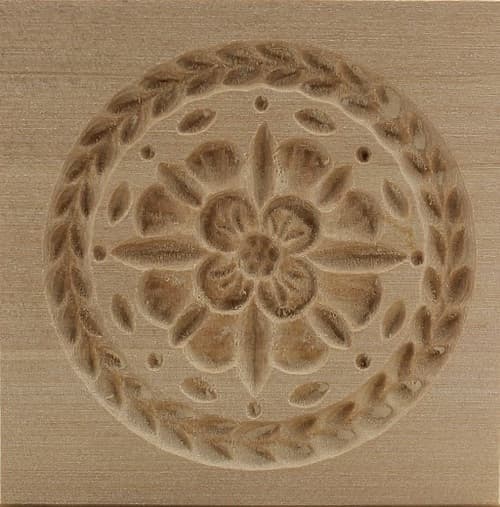 Mandala - Springerle Model aus Birnbaumholz Mandala - Springerle Model aus Birnbaumholz