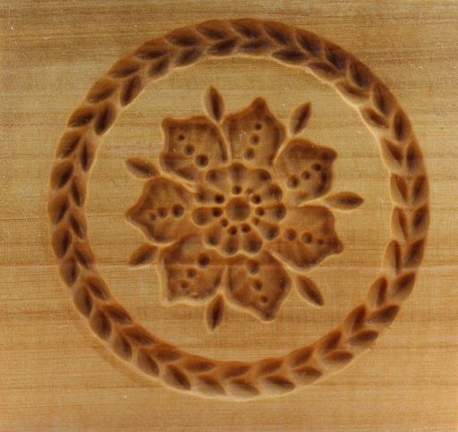 3164_Rosette 7 Blätter klein_5,5x5,5_Pflanzen und Früchte 3164_Rosette 7 Blätter klein_5,5x5,5_Pflanzen und Früchte