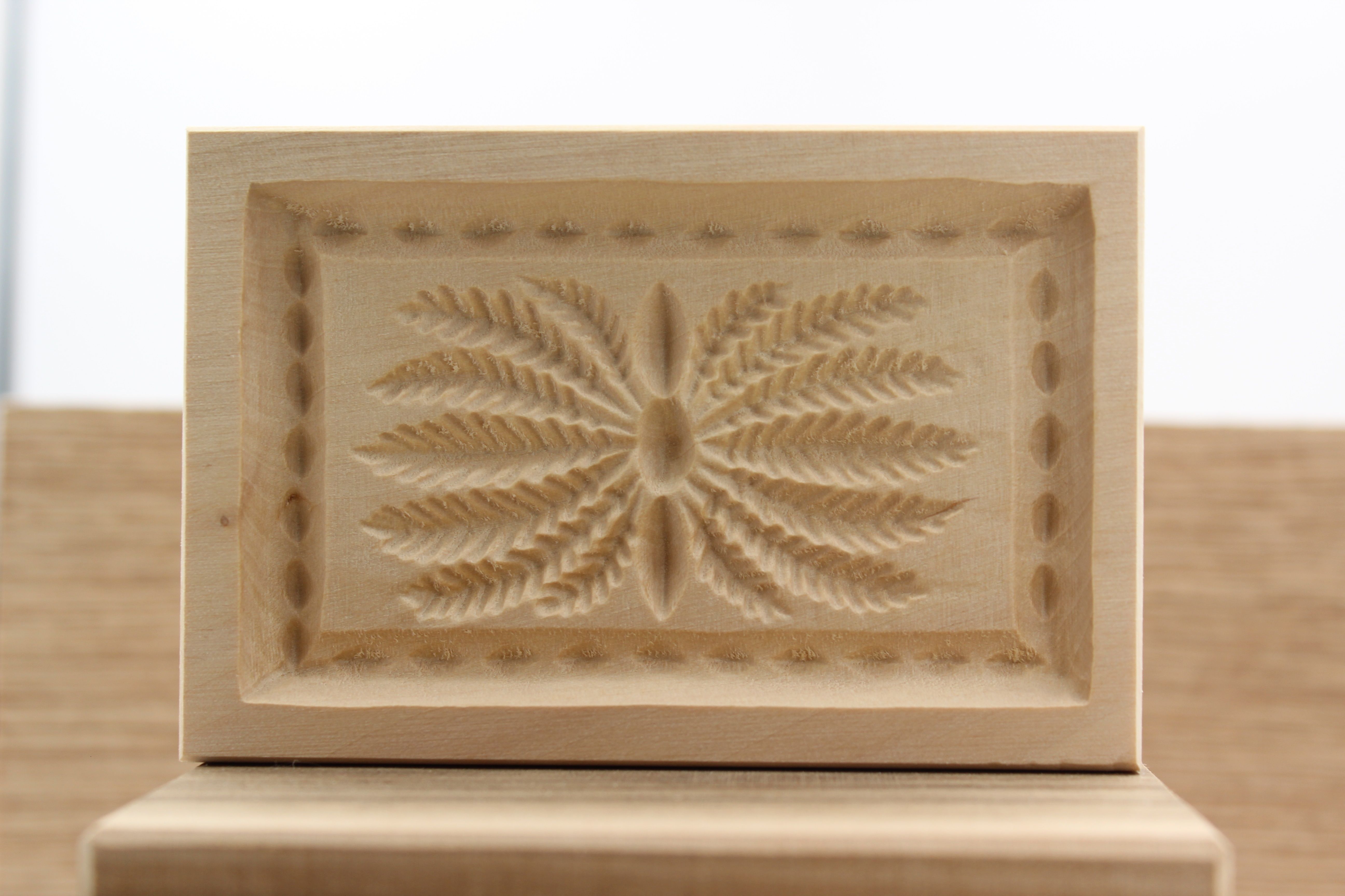 4247_6,0x9,0_Lebkuchenmodel Blätter_Weihnachten