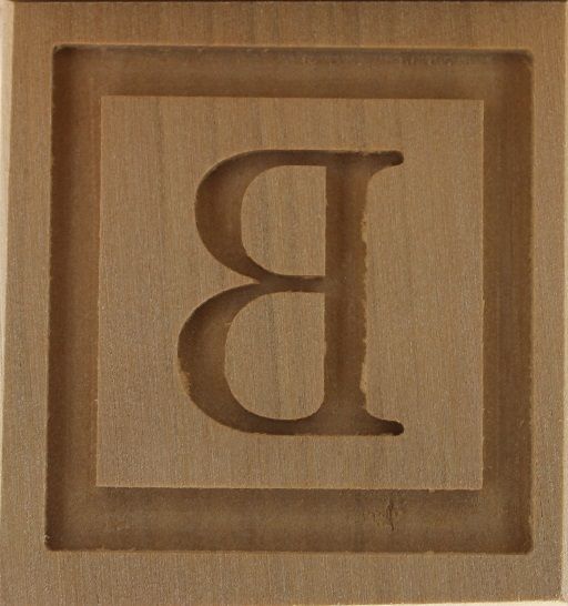 9051_4,5x4,5_Buchtabe B_Alphabet & Worte 9051_4,5x4,5_Buchtabe B_Alphabet & Worte