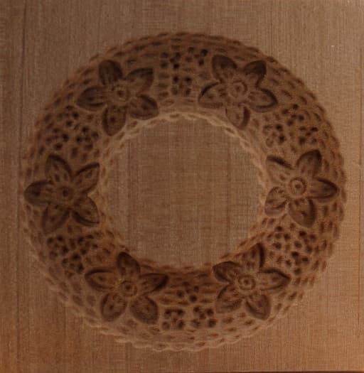 3116_6,0x6,0_Blütenkranz_Pflanzen und Früchte 3116_6,0x6,0_Blütenkranz_Pflanzen und Früchte