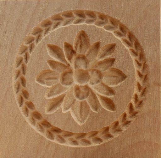 3166_5,5x5,5_Rosette 4 Blätter_Pflanzen und Früchte 3166_5,5x5,5_Rosette 4 Blätter_Pflanzen und Früchte