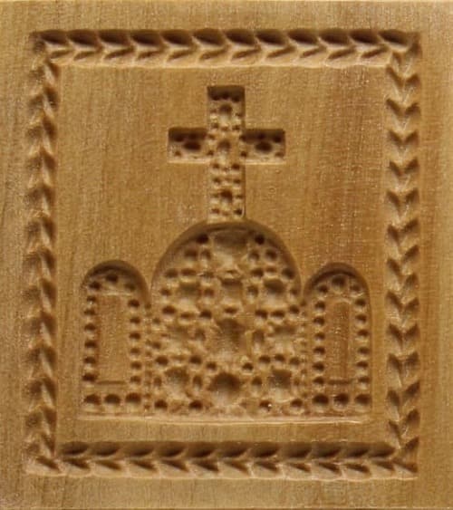 Waldburg Krone - Springerle Model aus Birnbaumholz Waldburg Krone - Springerle Model aus Birnbaumholz