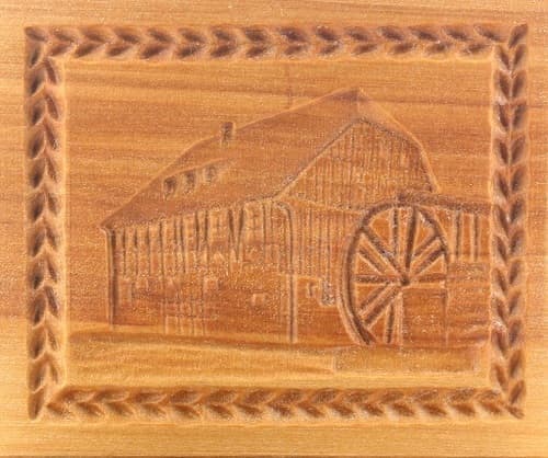 Meuschenmühle - Springerle Model aus Birnbaumholz